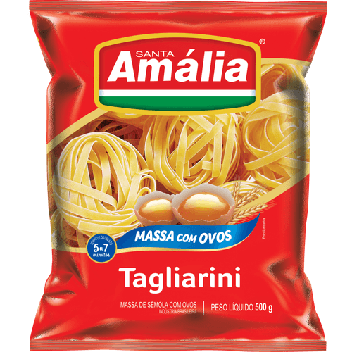 Massa-com-Ovos-Santa-Amalia-Tagliarinni-Ninho-N°1-500-g Massa-com-Ovos-Santa-Amalia-Tagliarinni-Ninho-N°1-500-g