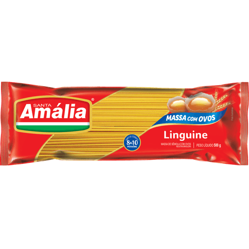 Massa-com-Ovos-Santa-Amalia-Linguine-Pacote-500-g Massa-com-Ovos-Santa-Amalia-Linguine-Pacote-500-g