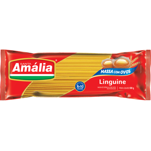 Massa-com-Ovos-Santa-Amalia-Linguine-Pacote-500-g