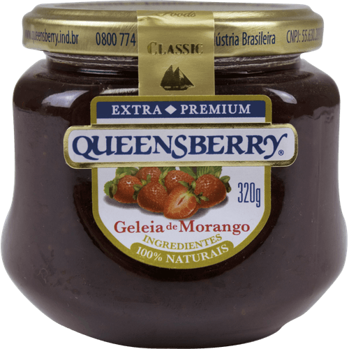 Geleia-Morango-Queensberry-Classic-Vidro-320g