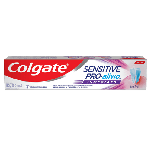 Creme-Dental-com-Fluor-Colgate-Sensitive-Pro-Alivio-Imediato-Gengivas-Caixa-90g