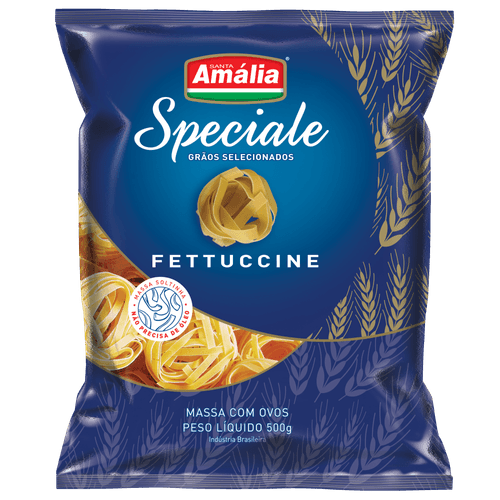 Massa-com-Ovos-Santa-Amalia-Speciale-Fettuccine-500-g Massa-com-Ovos-Santa-Amalia-Speciale-Fettuccine-500-g