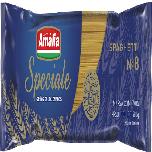 Massa-com-Ovos-Santa-Amalia-Speciale-Spaghetti-N°8-500-g