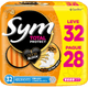 Absorvente-Externo-Sym-Total-Protect-Cobertura-Seca-com-Abas-Leve-32-Pague-28-unidades