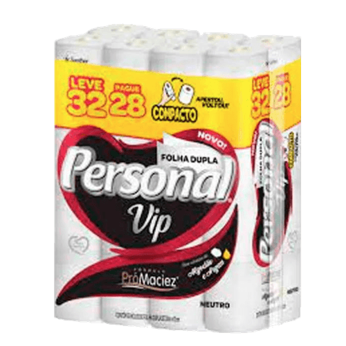 Papel-Higienico-Personal-Vip-Folha-Dupla-Neutro-30m-32-Rolos-Leve-32-pague-28-Compacto