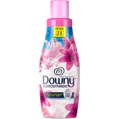 Amaciante-de-Roupa-Concentrado-Frescor-da-Primavera-Downy-Frasco-500ml Amaciante-de-Roupa-Concentrado-Frescor-da-Primavera-Downy-Frasco-500ml