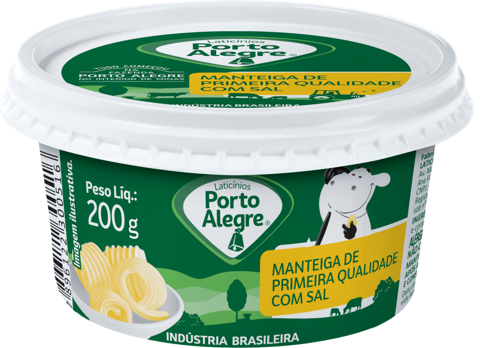 Manteiga Porto Alegre com Sal Pote 200 g