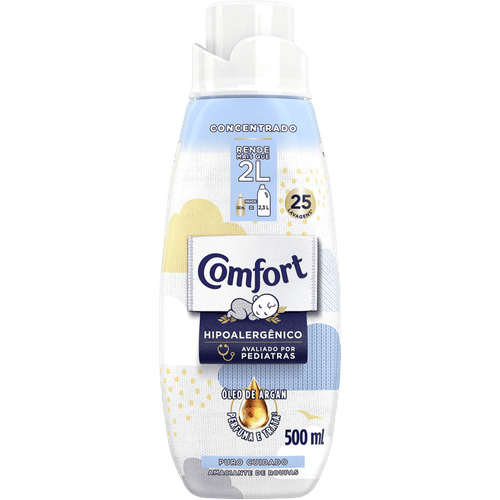 Amaciante-de-Roupa-Concentrado-Oleo-de-Argan-Puro-Cuidado-Comfort-Frasco-500ml