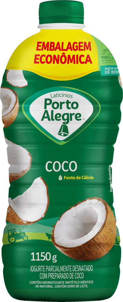 Iogurte Líquido Porto Alegre Coco 1150g