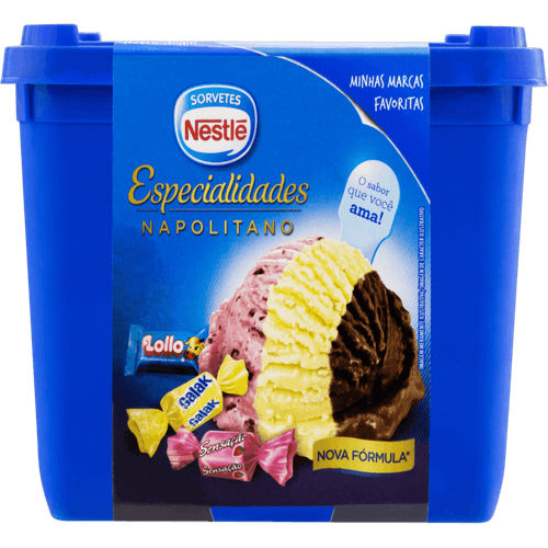 Sorvete-Napolitano-Nestle-Especialidades-Pote-15l Sorvete-Napolitano-Nestle-Especialidades-Pote-15l