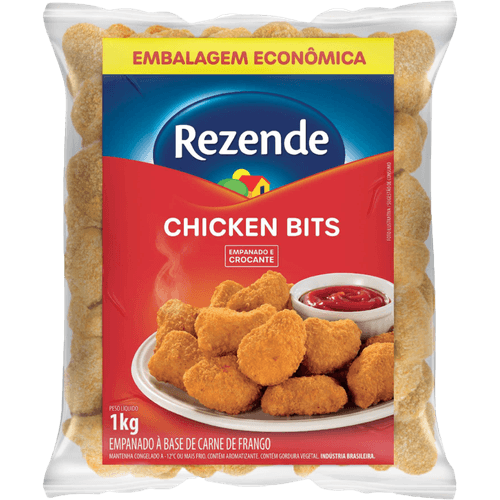 Empanado-a-Base-de-Carne-de-Frango-Crocante-Rezende-Chicken-Bits-Pacote-1kg-Embalagem-Economica Empanado-a-Base-de-Carne-de-Frango-Crocante-Rezende-Chicken-Bits-Pacote-1kg-Embalagem-Economica