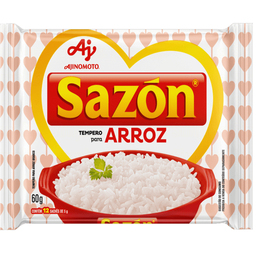 Tempero-Po-para-Arroz-Sazon-Pacote-60g-12-Unidades-5g-Cada Tempero-Po-para-Arroz-Sazon-Pacote-60g-12-Unidades-5g-Cada