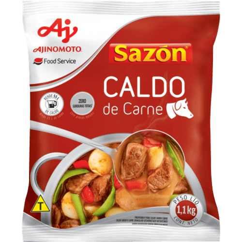 Preparado-para-Caldo-Po-de-Carne-Food-Service-Sazon-Pacote-11kg