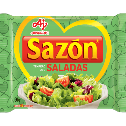 Tempero-em-Po-para-Saladas-de-Todos-os-Tipos-Sazon-Pacote-60g-12-Unidades-de-5g-Cada Tempero-em-Po-para-Saladas-de-Todos-os-Tipos-Sazon-Pacote-60g-12-Unidades-de-5g-Cada