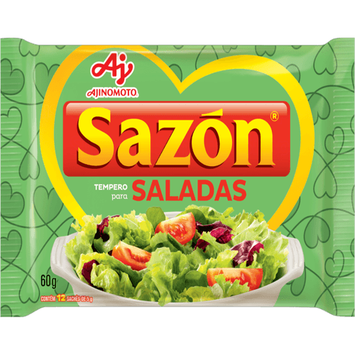 Tempero-em-Po-para-Saladas-de-Todos-os-Tipos-Sazon-Pacote-60g-12-Unidades-de-5g-Cada