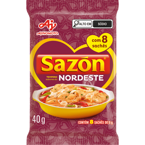 Tempero-Po-Sabores-do-Nordeste-Sazon-Pacote-40g-8-Unidades-de-5g-Cada