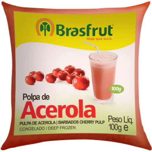 Polpa-de-Fruta-Brasfrut-Acerola-100-g Polpa-de-Fruta-Brasfrut-Acerola-100-g