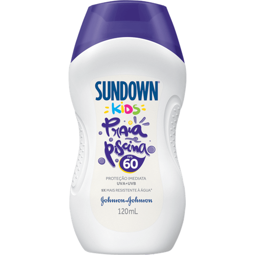 Protetor-Solar-Infantil-FPS-60-Sundown-Praia-e-Piscina-Kids-Frasco-120ml