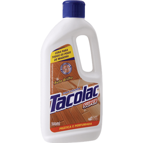 Cera-Liquida-Autobrilho-Perfumada-para-Todos-os-Pisos-de-Madeira-Tacolac-Super-Frasco-500ml