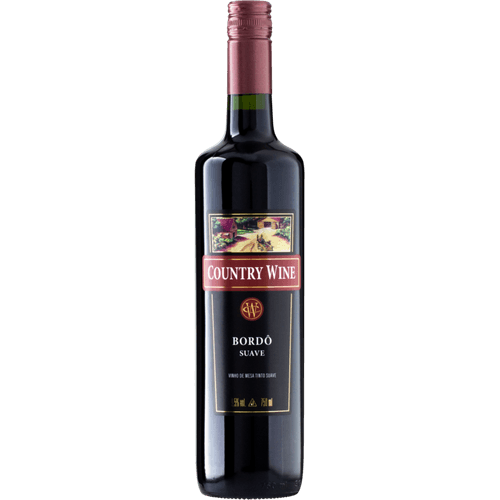 Vinho-Brasileiro-Tinto-Suave-Country-Wine-Bordo-Serra-Gaucha-Garrafa-750ml Vinho-Brasileiro-Tinto-Suave-Country-Wine-Bordo-Serra-Gaucha-Garrafa-750ml