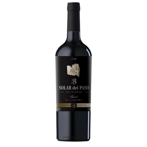 Vinho-Uruguaio-Solar-Del-Paso-Gran-Reserva-Tannat-750ml