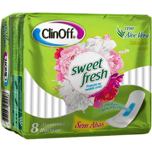 Absorvente-Sem-Abas-Clin-Off-Suave-8-Unidadeds Absorvente-Sem-Abas-Clin-Off-Suave-8-Unidadeds
