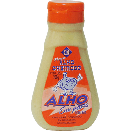 Alho-Cheiroso-em-Pasta-Sem-Sal-200g Alho-Cheiroso-em-Pasta-Sem-Sal-200g