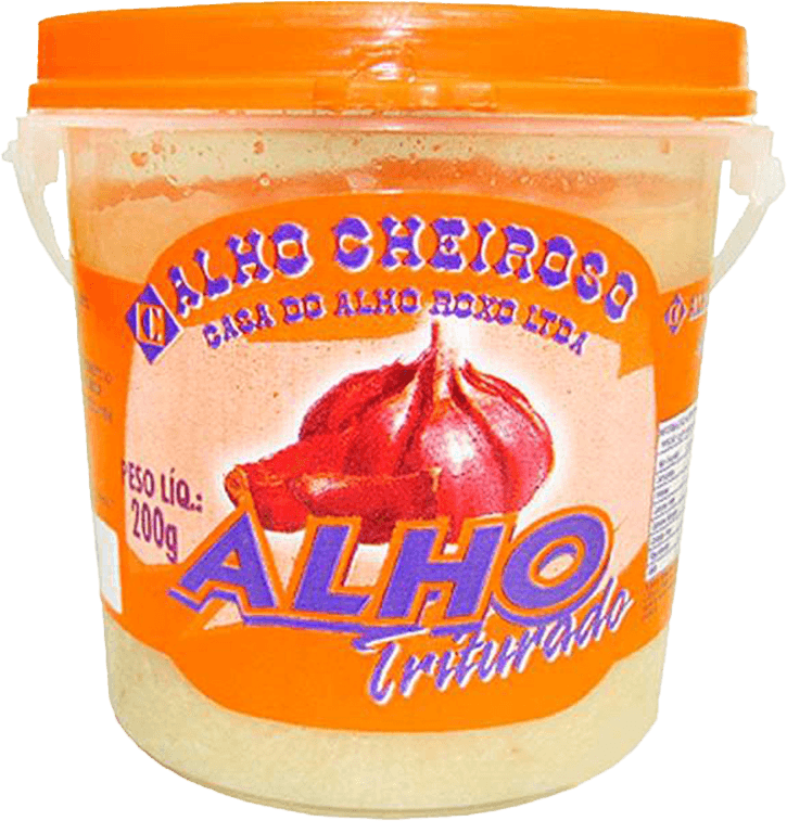 Alho Cheiroso Triturado Sem Sal 200g