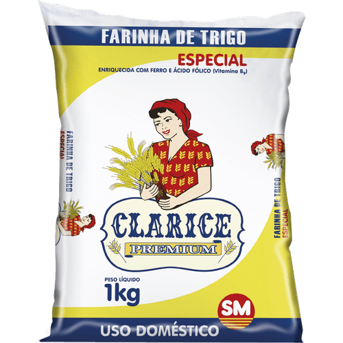 FAR-TRIGO-CLARICE-ESP-1KG-PC