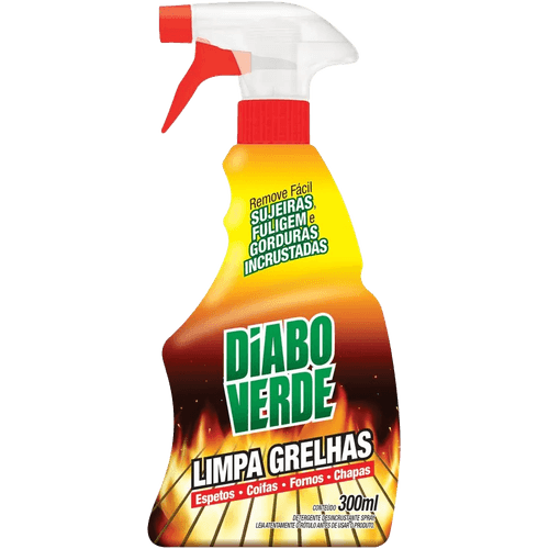 Limpa-Grelhas-Diabo-Verde-Spray-300ml