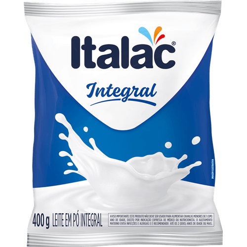 Leite-em-Po-Integral-Italac-400g Leite-em-Po-Integral-Italac-400g