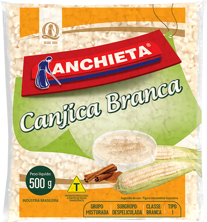 CANJICA MILHO ANCHIETA BCA 500G-PC