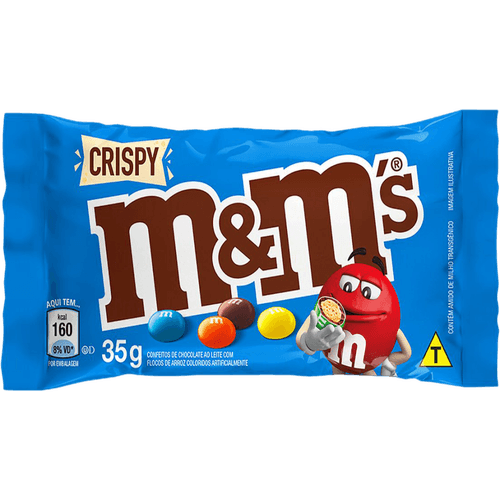 Confeito-de-Chocolate-ao-Leite-com-Flocos-de-Arroz-M-M-s-Crispy-Pacote-35g Confeito-de-Chocolate-ao-Leite-com-Flocos-de-Arroz-M-M-s-Crispy-Pacote-35g
