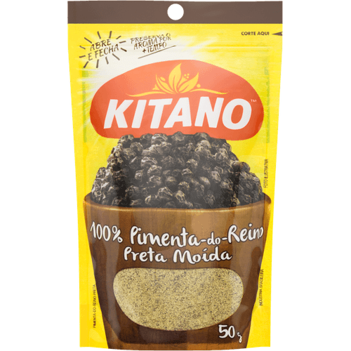 Pimenta-do-Reino-Preta-Moida-Kitano-Pacote-50g Pimenta-do-Reino-Preta-Moida-Kitano-Pacote-50g
