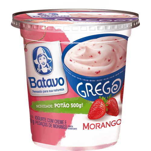 Iogurte-Grego-com-Creme-e-Preparado-de-Morango-Batavo-Pote-450g Iogurte-Grego-com-Creme-e-Preparado-de-Morango-Batavo-Pote-450g