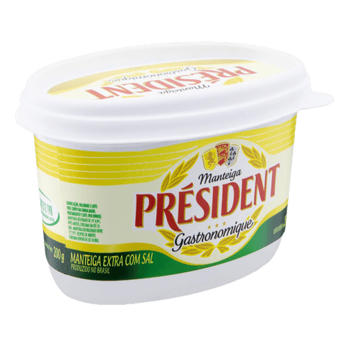 Manteiga-Extra-com-Sal-President-Gastronomique-Pote-200g