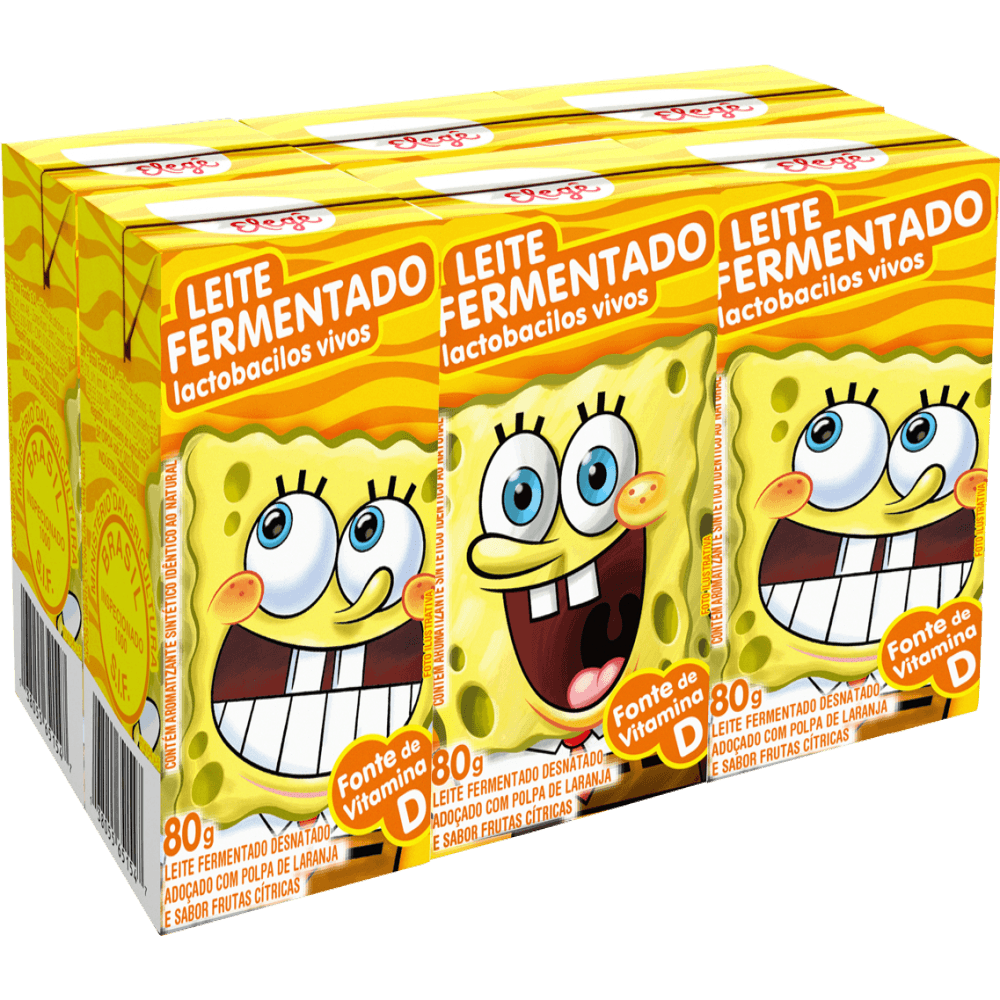 Leite Fermentado Desnatado com Lactobacilos Vivos com Preparado de ...