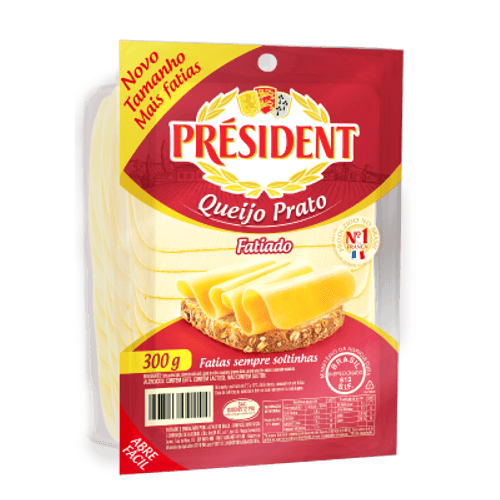 Queijo-Prato-Fatiado-President-300g