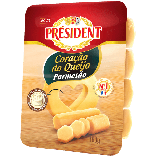 Queijo-Parmesao-Cilindro-President-180g Queijo-Parmesao-Cilindro-President-180g