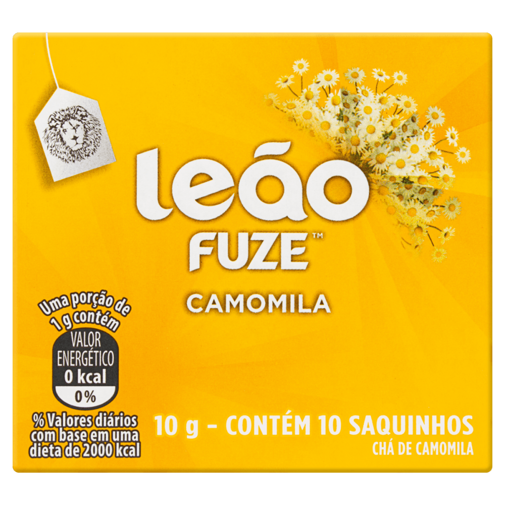 Chá de Camomila Chá Leão Caixa 10g