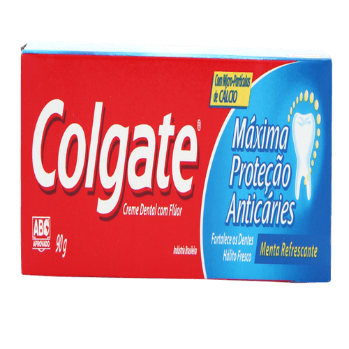 Creme-Dental-com-Fluor-e-Calcio-Menta-Refrescante-Colgate-Maxima-Protecao-Anticaries-Caixa-90g