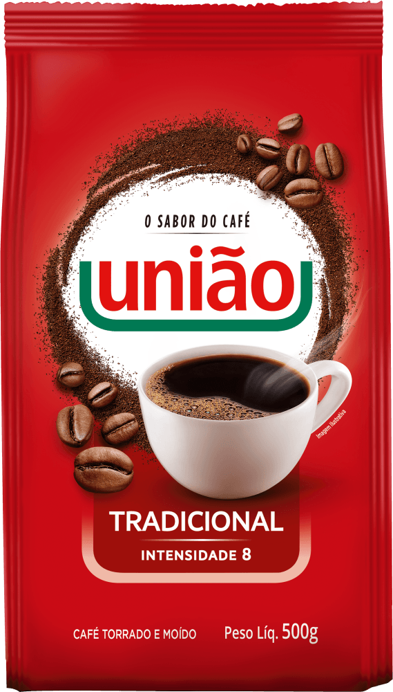 Café União Tradicional Pouch com 500g