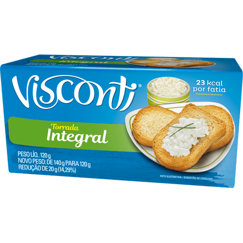 Torrada-45--Cereal-Integral-Visconti-Pacote-120g Torrada-45--Cereal-Integral-Visconti-Pacote-120g