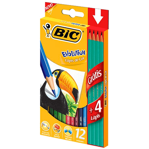 Lapis-de-Cor-Bic-Evolution-12-Unidades-Gratis-4-Lapis Lapis-de-Cor-Bic-Evolution-12-Unidades-Gratis-4-Lapis