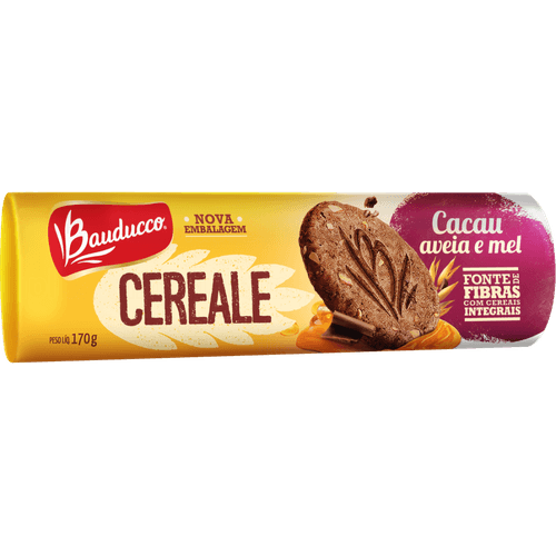 Biscoito-44--Cereal-Integral-com-Cacau-Aveia-e-Mel-Bauducco-Cereale-Pacote-170g Biscoito-44--Cereal-Integral-com-Cacau-Aveia-e-Mel-Bauducco-Cereale-Pacote-170g