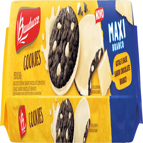 Biscoito-Cookie-Chocolate-com-Gotas-e-Base-Coberta-de-Chocolate-Branco-Bauducco-Maxi-Pacote-96g