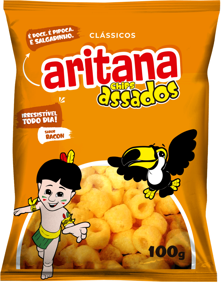 Salgadinho Aritana Tradicional Bacon