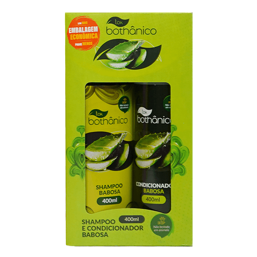 Kit-Tok-Bothanico-Shampoo---Condicionador-Babosa-400ml Kit-Tok-Bothanico-Shampoo---Condicionador-Babosa-400ml