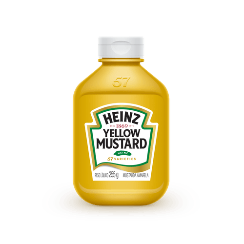 Mostarda-Americana-Heinz-Yellow-Tradicional-255g