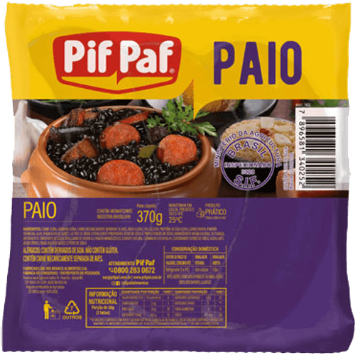 Linguica-Paio-Pif-Paf-370g